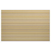 Dark Goldenrod, Tan & Blue Streifen Muster Stoff (Yard (91,4 cm))