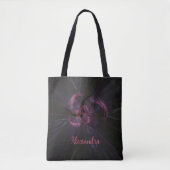 Dark Gothic Abstrakt Fraktal Art Tasche (Vorderseite)