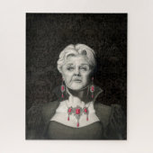 Dark Gothic Angela Lansbury Puzzle (Vertikal)