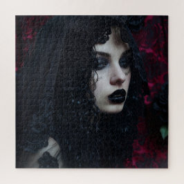 Dark Gothic Beauty Puzzle