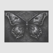 Dark Gothic Butterfly Decoupage Seidenpapier (Vorderseite)