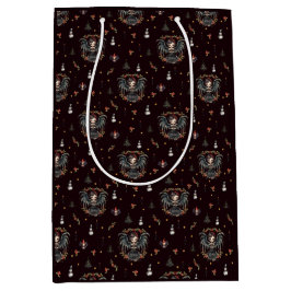 Dark Gothic Christmas Angel Mittlere Geschenktüte