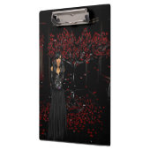 Dark Gothic Clipboard Klemmbrett (Links)