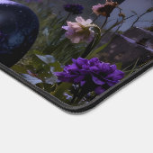 Dark Gothic Easter Scene with Glowing Eggs Schreibtischunterlage (Ecke)