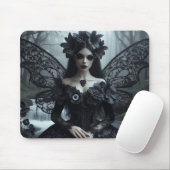 Dark Gothic Fairy Mousepad (Mit Mouse)