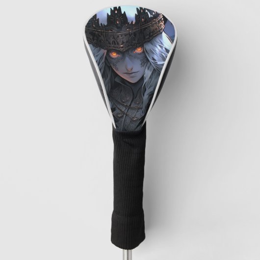 Dark Gothic Fantasy Anime Golf Headcover (Vorderseite)