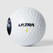 Dark Gothic Fantasy Anime Golfball (Logo)