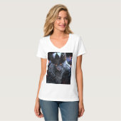 Dark Gothic Fantasy Anime T-Shirt (Vorderseite Vollansicht)