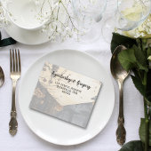 Dark Gothic Forest Floral Background Foto All In One Einladung