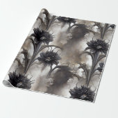 Dark Gothic Garden Geschenk Geschenkpapier (Ungerollt)