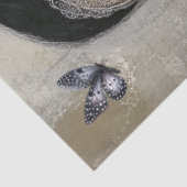 Dark Gothic Grunge Girl Decoupage Seidenpapier (Ausschnitt)