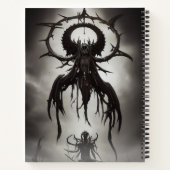 Dark Gothic Horror Art: Dark Omen Notizblock (Rückseite)