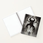 Dark Gothic Horror Art: Dark Omen Notizblock (Innenseite)
