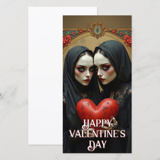 Dark Gothic Lovers with Crimson Heart (Vorne/Hinten)