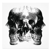 Dark Gothic Skull Art Fotodruck (Vorne)