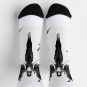 Dark Gothic Socken (Oben)