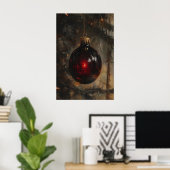 Dark Gothic Soul Ornament Gothic Christmas Tree Poster (Heimbüro)