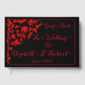 Dark Gothic Wedding Gästebuch (Vorderseite)