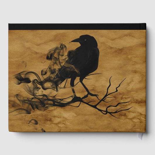 Dark Gothic Wedding Gästebuch (Rückseite)