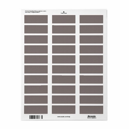 DARK GRAU : Print in White (Vorne)