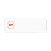 DARK GRAU : Print in White (Vorne)