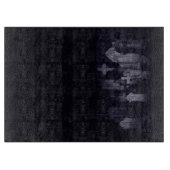 Dark Graveyard Cutting Board Schneidebrett (Vorderseite)