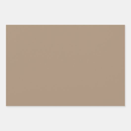 Dark Gray Beige Moody Geschenkpapier Set (Vorderseite 3)