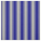 Dark Gray & Blue Lines Stoff (Muster)