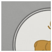 Dark Gray Fish Prawn Crab Vietnamese Dice Game Mat Stoff (Nahaufnahme)