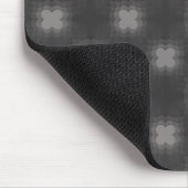 Dark Gray Funky Flair Mousepad (Ecke)