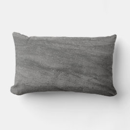 Dark Gray Granite Pillow Lendenkissen