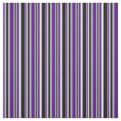 Dark Gray, Indigo, Lavender & Black Lines Stoff (Muster)