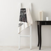 Dark Gray Marble Stone Sherpadecke (Beispiel)