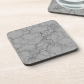 Dark Gray Marble Untersetzer (Linke Seite)