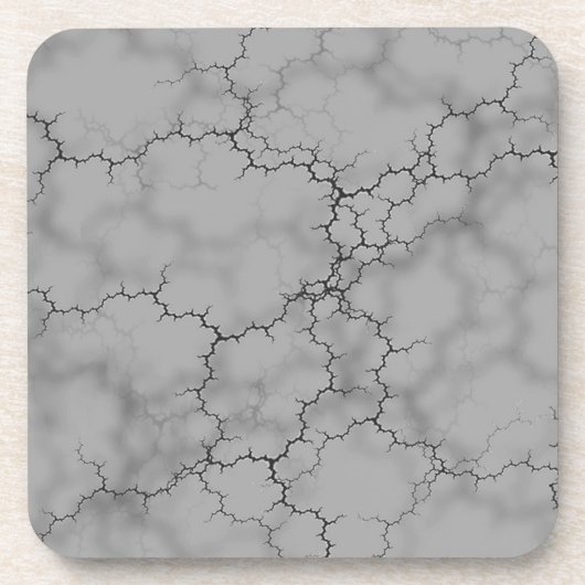 Dark Gray Marble Untersetzer (Vorderseite)