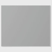 Dark Gray Matte Geschenkpapier (Flach)