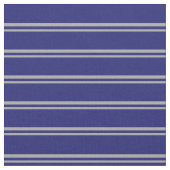 Dark Gray & Midnight Blue Pattern Stoff (Nahaufnahme)