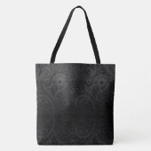 Dark Gray Paisley Tasche (Vorderseite)