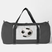 Dark Gray Soccer Ball Duffle Bag (Vorderseite)