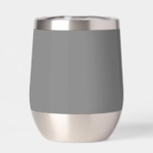 Dark Gray Stylized Name Wedding Bridesmaid (Rückseite)