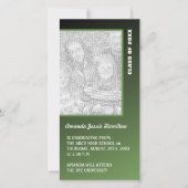 Dark Green Abschluss Ankündigung (Vorderseite)