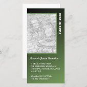 Dark Green Abschluss Ankündigung (Vorne/Hinten)