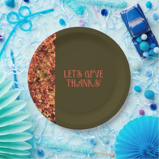 Dark Green Ansammlung Happy Pappteller (Party)