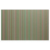 Dark Green, Aquamarine & Brown Lines Muster Stoff (Fat Quarter (45,7 x 55,9 cm))