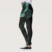 Dark Green Blume Moody Leggings (Links)