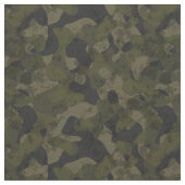 Dark Green Camo Abstract Stoff (Nahaufnahme)