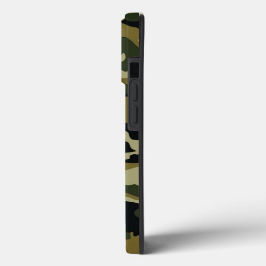 Dark Green Camo Case-Mate iPhone Hülle (Rückseite / Links)