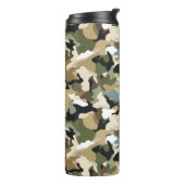 Dark Green Camouflage Thermosbecher (Nach links gedreht)