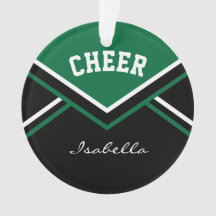 Dark Green Cheerleader 📣 💖 Cheerleader