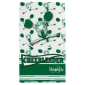 Dark Green Cheerleader - DIY Text Kleine Geschenktüte (Rückseite)